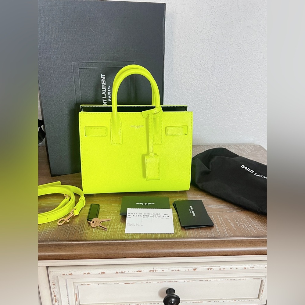 New YSL Sac De Jour Bag Size Nano